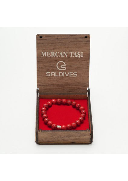 Mercan Doğaltaş Bileklik
