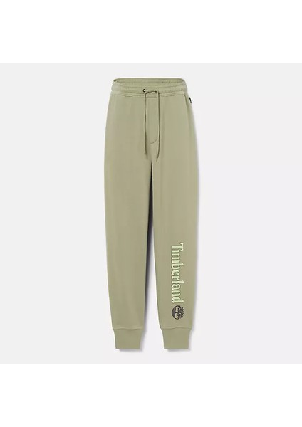 Brushed Back Sweatpant Erkek Yeşil Eşofman Altı TB0A5YFB5901