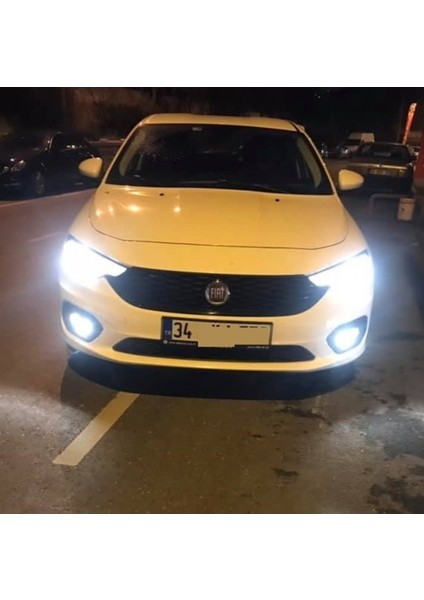 Fiat Egea LED Xenon Uzun Far Ampulu Gündüz Ledli H15