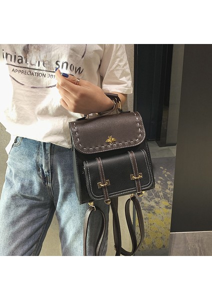 Kadın Küçük Sırt Çantası Moda Omuz Çantası (Yurt Dışından) fırsatları