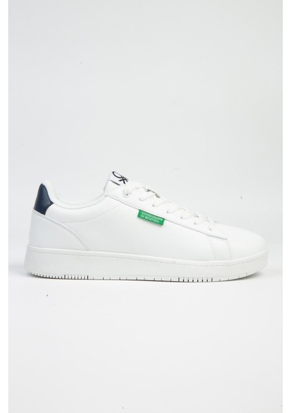 Benetton® | BNI-10064 Beyaz-Ithal Erkek Spor Ayakkabı