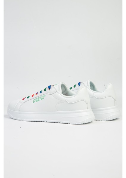 Benetton® | BNI-10061 4205 Beyaz-Ithal Kadın Spor Ayakkabı modelleri