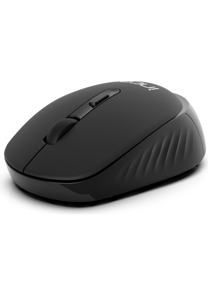 IWM-243RS Candy Desing Siyah 4d Silent Wireless Mouse 1600DPI