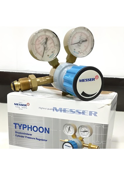 Typhoon Cylinder Pressure Regulator Argon Regülator