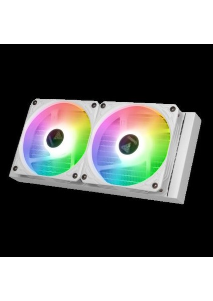 Gamdıas 240MM Chıone M3-240W Rgb AM5-1700 Sıvı Soğutmalı Işlemci Fanı Beyaz