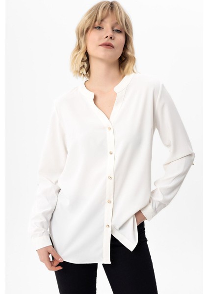 Kadın Hakim Yaka Gömlek