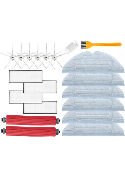Ana Fırça Yan Fırça S7 Için Hepa Filtreli Paspas Bezi (Yurt Dışından) modelleri