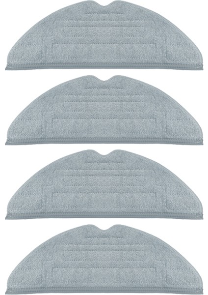 S8 S8 Plus S8+ S8 Pro Ultra G20 Çift Titreşimli Paspas Pedi Elektrikli Süpürge Robot Paspas Bezi Aksesuarları Için 4 Adet (Yurt Dışından)