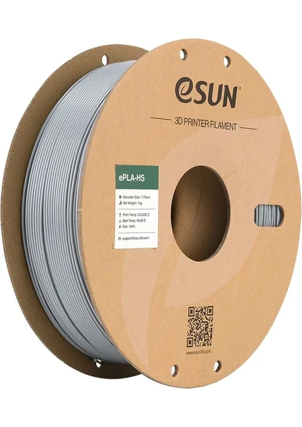 Esun Hyper Pla Filament Gri 1.75MM 1kg