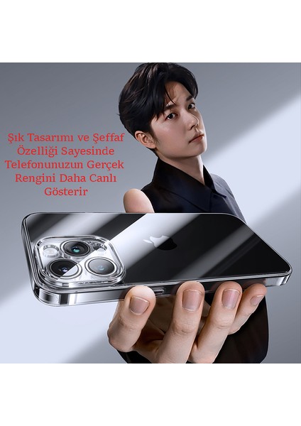 iPhone 11 Pro Max Şeffaf Kılıf 3D Kamera Korumalı 0.7mm Fit Tasarım Esnek Silikon indirimleri