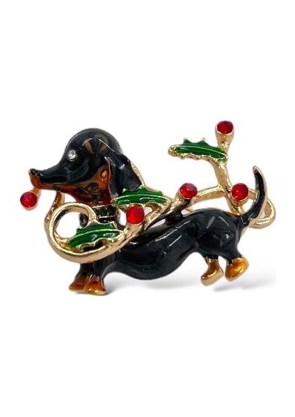Premium Sevimli Köpek Broş