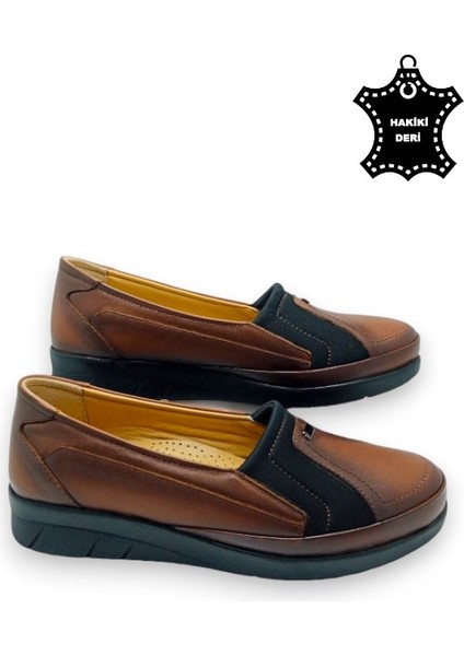 Günlük Kadın Tamamen Deri Comfort Tam Ortopedik Anne Ayakkabısı fiyatları