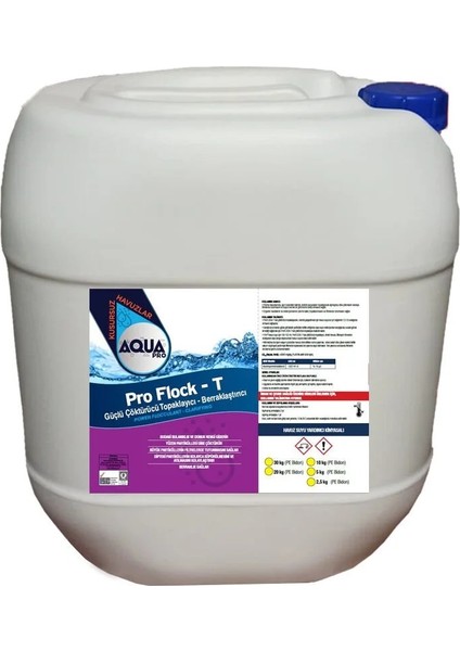 Havuzavm-Aquapro Pro Flock T -Hızlı Çöktürücü 20-Kg