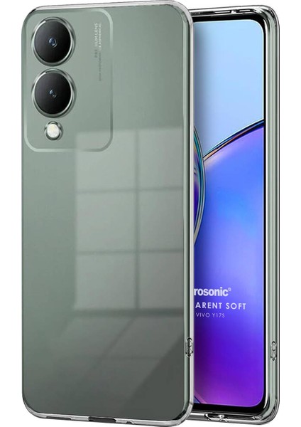 Vivo Y17S Kılıf Transparent Soft Şeffaf