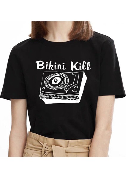 Bikini Kill T-Shirt Siyah Unisex