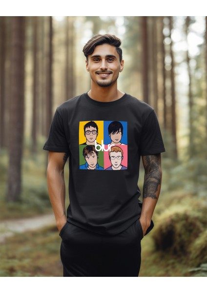 Blur T-Shirt Siyah Unisex fiyatları
