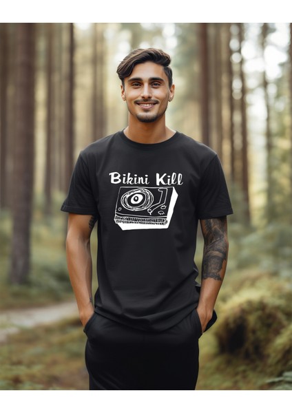 Blur T-Shirt Siyah Unisex modelleri
