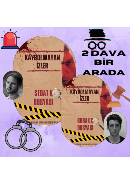 Kaybolmayan Izler Oyunu 2 Dosya Birden - Dikkat! Suç Çözme Oyunu - Katil Kim? Dedektiflik Oyunu