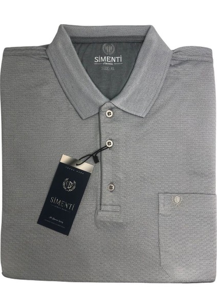 Premium Yeni Sezon Simenti Polo Yaka T-Shirt