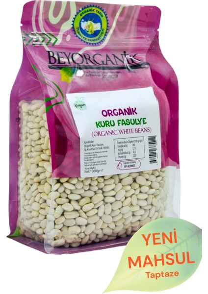 Organik Kuru Fasulye Çalı 1kg