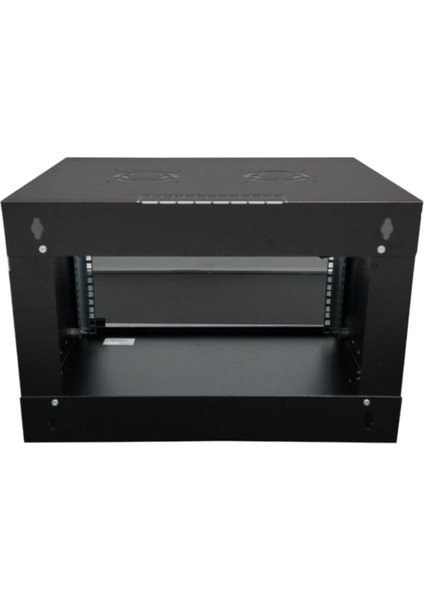 4u 545X400 mm Duvar Tipi Soho Rack Kabinet Siyah 2 Yıl Üretici Garantili