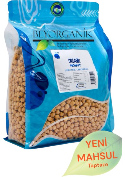 Organik Nohut 2,5kg