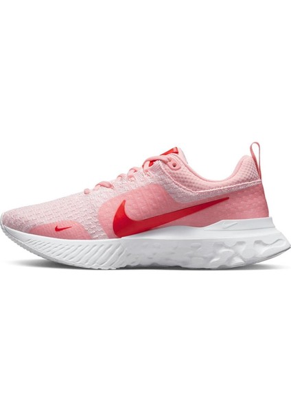 React Infinity Run Flyknit 3 Running Shoes Hafif Koşu Spor Ayakkabı Pembe