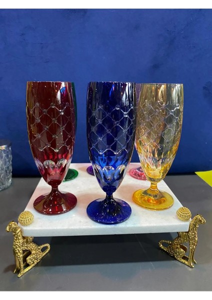 Rona Fülüt Kristal Kesme Ayaklı Kahve Yanı Bardağı fiyatları