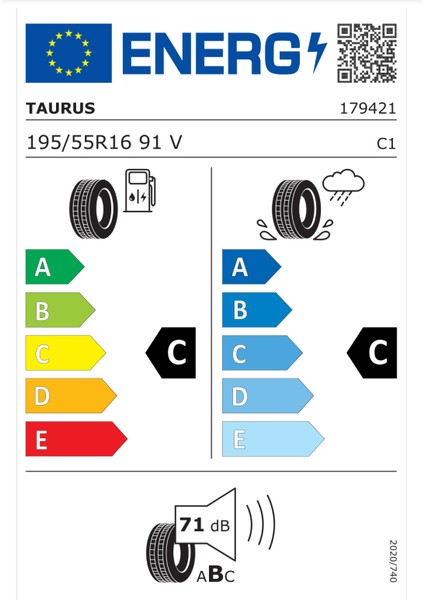 195/55 R16 91V Xl High Performance Oto Yaz Lastiği (Üretim Yılı: 2024) fiyatları