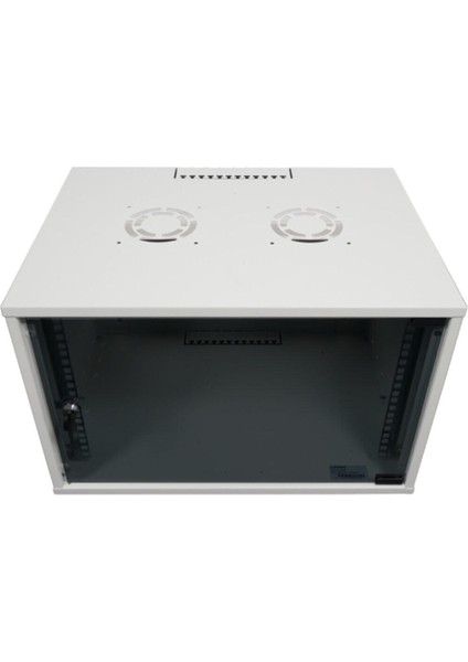 4u 600X600 mm Duvar Tipi Soho Rack Kabinet Gri 2 Yıl Üretici Garantili