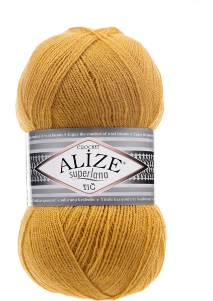 Alize Superlana Crochet Tığ El Örgü Ipliği 100 gr