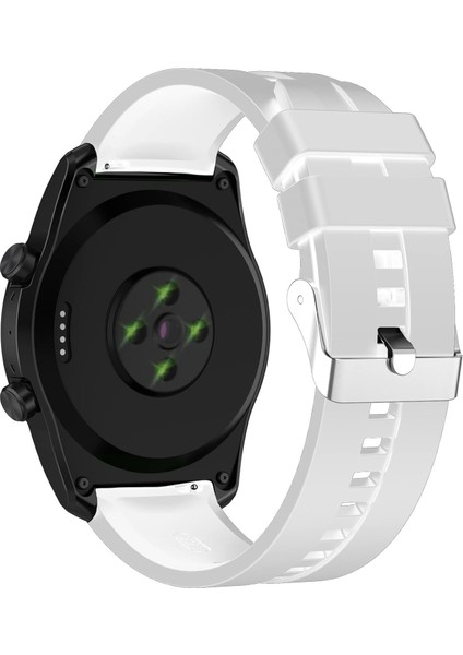 Amazfit Gtr 2 / 2e 47MM Için Tokalı Çizgi Desen Silikon Kordon Kayış - FC369