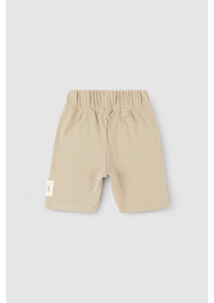 Kısa Fitilli Tayt Bej Organik Pamuk modelleri