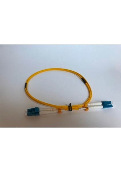 Fiber Optik Patch Kablo Lc/lc Dubleks Sm 3mt Patch Cord Sarı