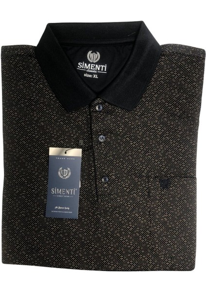 Premium Yeni Sezon Simenti Polo Yaka T-Shirt