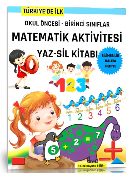 Matematik Aktivitesi Yaz - Sil Kitabı