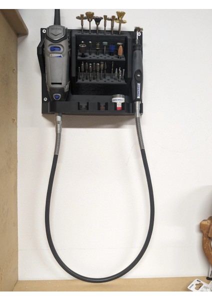 Dremel 3000 Serisi El Aleti ve Flex Shaft Organizeri