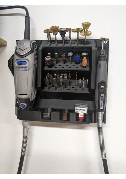 Dremel 3000 Serisi El Aleti ve Flex Shaft Organizeri
