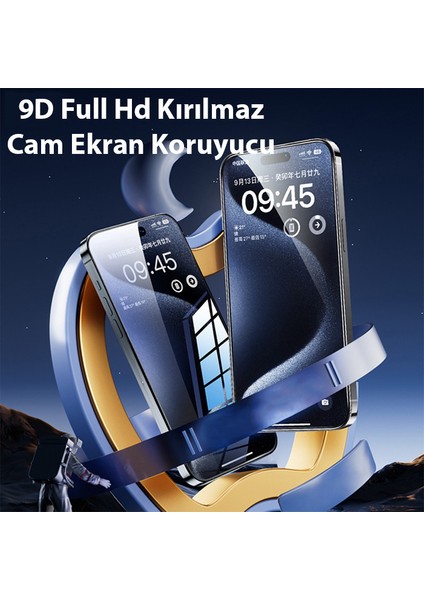 iPhone 15 Pro Full Hd Kırılmaz Cam Ekran Koruyucu