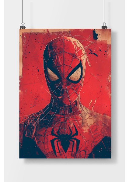 Spiderman Film Poster Çerçevesiz Poster Kağıdı