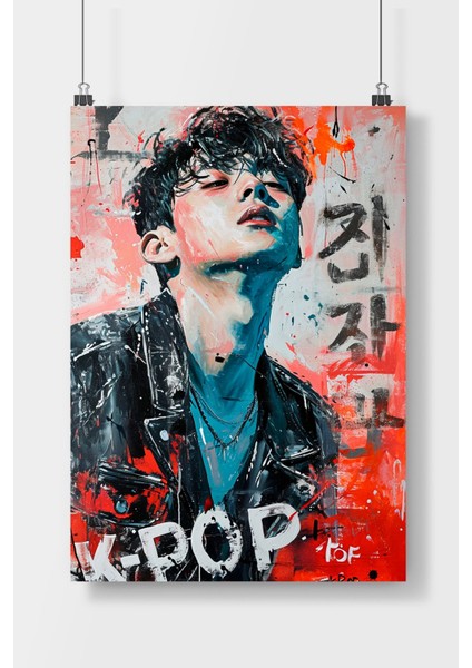 Kpop Poster Çerçevesiz Poster Kağıdı