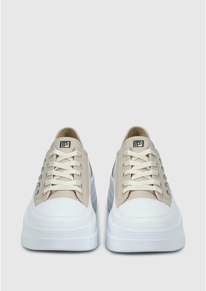 Bej Kadın Sneaker