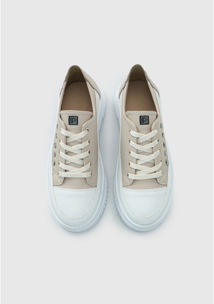 Bej Kadın Sneaker