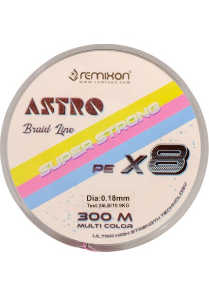 Astro 8x 300 M Multi Color Ip Misina