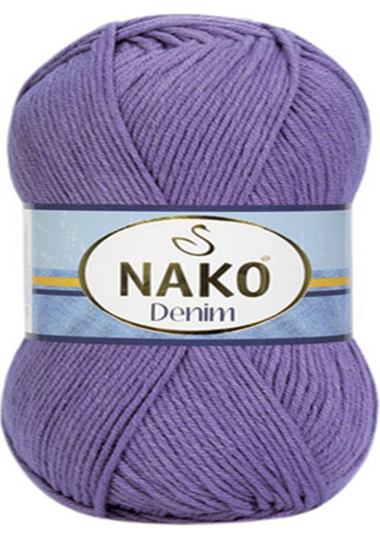 Denim Pamuk Cotton El Örgü Ipi Ipliği Yünü