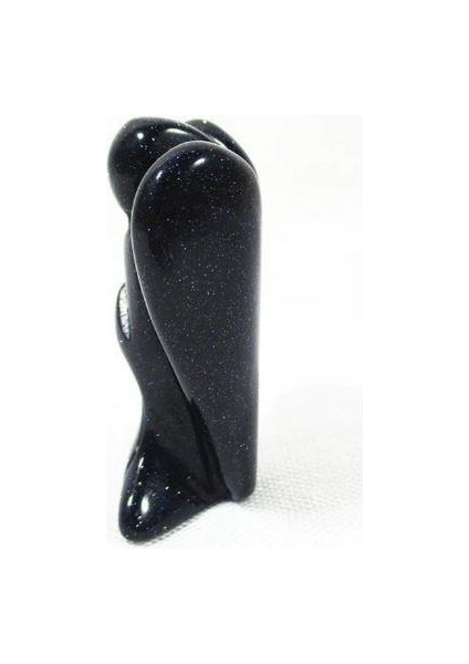 Mini 3.5 cm Mavi Goldstone Koruyucu Melek Reiki Çakra Enerji Ev Dekor modelleri