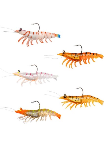 Real Shrimp 7.6cm 12GR Silikon Yem