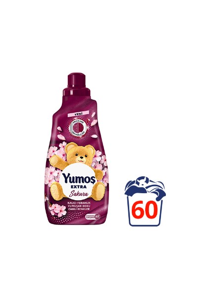 Extra Çamaşır Yumuşatıcı Sakura 1440 ml 60 Yıkama