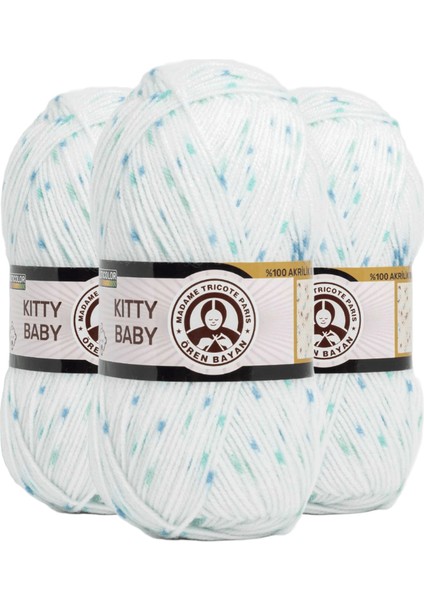Kitty Baby El Örgü Ipi 100 Gr. 371 3 Adet