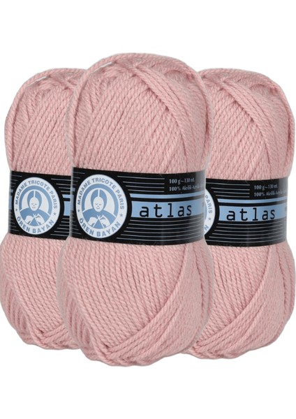Atlas El Örgü Ipi 001 3 Adet